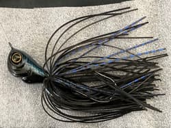 Evergreen Spinnerbait 3/4oz Double Blade Fishing Lure Black Silver Set - Thumbnail 3