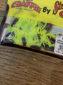 Mr Crappie By Strike King 2" Crappie Thunder Purple Sage-BRAND NEW-SHIPS N 24 HR - Thumbnail 3