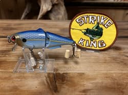 Vintage Strike King King Shad 4” Wake Bait Striper Bass Fishing Lure - Thumbnail 2