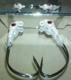 A.C.T. Lures, EWG Jigheads, 1/8oz, 4/0, A Rig, Swimbait, custom bass tackle - Thumbnail 1