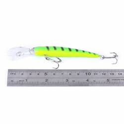 9pcs/set 12.5cm/11g Trolling Bait Minnow Fishing Lure Hook Bass Swimbait Wobbler - Thumbnail 7