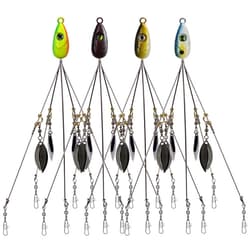 4Pack Premium18g 5 Arm Alabama Rig Head Umbrella Fishing Group Lures Bass Swimmi - Thumbnail 7