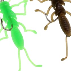 10pcs Artificial Stonefly Nymph Rubber Fishing Accessories Model with Legs - Thumbnail 4