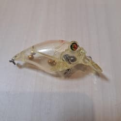 Megabass Griffon Lipless Crankbait Lure Clear Color Used - Thumbnail 4