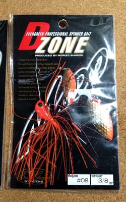 Evergreen D-Zone Spinnerbait Hard Lure Fishing Bait Set New - Thumbnail 4