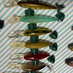 Bass Fishing Lure Set Hard Bait Collection 80pcs Used/NEW Price Reduced - Thumbnail 10