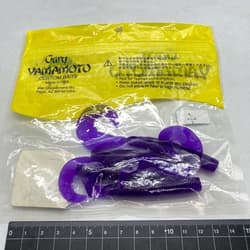 818320 Gary Yamamoto 6 Inch Jumbo Gloves 4 Pieces 006 Grape Condition B - Thumbnail 2