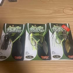 Evergreen Jungle Walker 5/8oz Spinnerbait 3-Color Set, New, Fishing Lure - Thumbnail 1