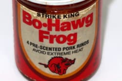 Vintage Strike King Bo-Hawg Frog Pork Rind Baits Rare! - Thumbnail 2