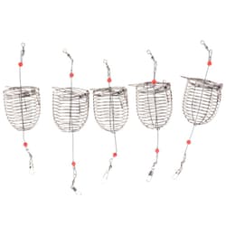 5 PCS Fishing Accessories Keeper Basket Carp Tackle Cage Feeder - Thumbnail 12