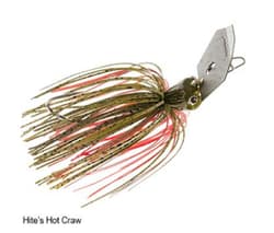 Zman Chatterbait Jackhammer Sinking Lure 3/8 Oz Hite's Hot Craw (4346) - Thumbnail 2
