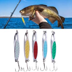 Metal Hard Jigging Casting Swimbait Reusable Lure Colorful Fishing Accessories - Thumbnail 10
