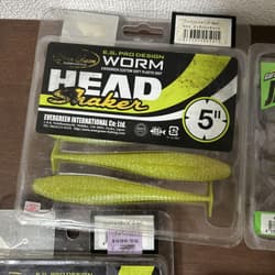 Javaron Neo, Gil, Power Wiggler & Head Shaker Soft Plastics Bundle, Used - Thumbnail 7
