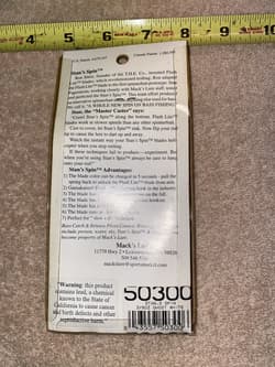 SUPER TUFF FIND!!Macks SPINNERBAIT!UNKNOWN 🎣 FUN OR COLLECT VINTAGE LURE!! - Thumbnail 5