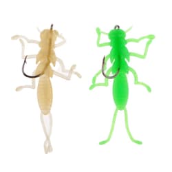 10pcs Artificial Stonefly Nymph Rubber Fishing Accessories Model with Legs - Thumbnail 3