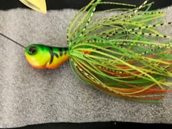 Evergreen D Zone Extreme Spinnerbait 3/4oz Gold/Green/Beige Set of 2 - Thumbnail 9