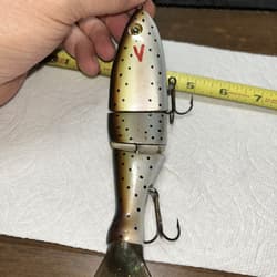 Triple Trout 8" Glide Bait, Vintage Swimbait -2005 -2007 Wow 22nd Century Baits - Thumbnail 15