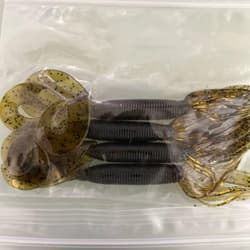 Imo Grub, Flappin' Grub Double Tail, Swim Senko, Gary Grub, Cut Tail - Thumbnail 5