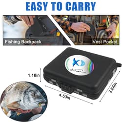 Fishing Accessories Fishing Tackle Box with Tackle Included Fishing Hooks Bob... - Thumbnail 6
