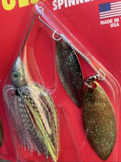 3 Nichols Pulsator Spinnerbait 1/2oz Fishing Lure Willow Bombshell Bass S48 - Thumbnail 2