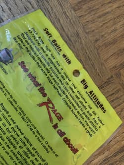 Rage Tail Strike King 2” Crappie Grub Pumpkinseed Chart-1pk of 10pcs-NEW - Thumbnail 5