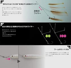 Jackall Spinnerbait Peaceton 80 1.8g Maruhata Silhett Shad - Thumbnail 4