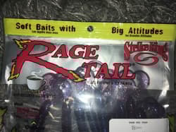 7 Strike King Rage Ned Craw 2 3/4” Soft Plastic Craw 9pk Bass Finesse Ned Bait - Thumbnail 4