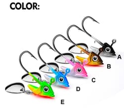 5PCS Fishing Lures Spinnerbait Spoon 10.5g Jigs Crankbait Artificial Hard Bait - Thumbnail 2