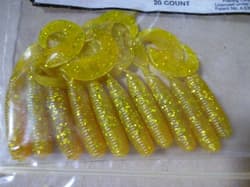 Gary Yamamoto 4 inch grub, 30 pieces, new - Thumbnail 2