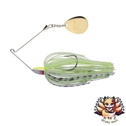 NEW Keitech Baby T-Bone Spinnerbait Single Colorado SC 1/4oz #512 with Spot - Thumbnail 1