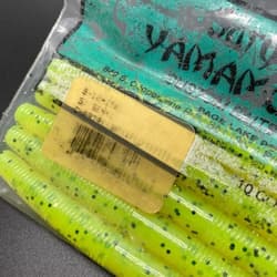 818336 Gary Yamamoto 5 Inch Yamasenko Pieces 156 Chart Pepper Condition A C - Thumbnail 3