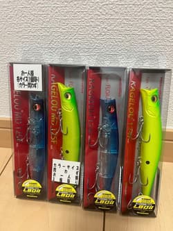 MegaBass Mayfly 124F Spinnerbait, Lime Green & Blue Clear Dust, Used - Thumbnail 1