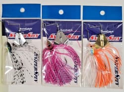 3 Buzz Bait Fishing Lures Topwater Freshwater 12.8g (0.45 Ounce) Buzzbait New - Thumbnail 2