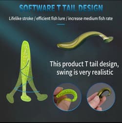 21Pcs 5 Arms Alabama Umbrella Rig for Bass Striper Rig Fishing Lures Bait Kit wi - Thumbnail 6