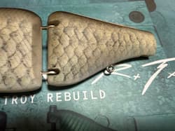 DRT Crash 9 Low Fishing Crankbait Lure Bait Accessories Used - Thumbnail 6