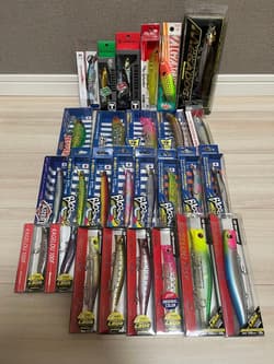 Christmas Seabass Popular Lure Special Set Blowin' 140J Gaboz 150 etc. - Thumbnail 1