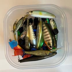 Retiring from bass fishingA collection of bass plugs, including sumlures, etc. - Thumbnail 2