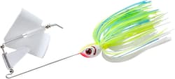 55-Strand Silicone Buzzbait for Bass – Citrus Shad Color, Ideal for Spinning - Thumbnail 2