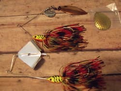 NEW @ UNCLE SKIPS *)(( 1/2oz.MUD CREEK DAWG SPINNERBAIT & BUZZBAIT L@@K L@@K  - Thumbnail 7