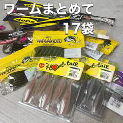 Worms bundled 17 bags Gary YAMAMOTO Deps O.S.P Retirement Set - Thumbnail 1