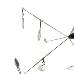 Alabama Rig Ghost Wire Similar Bait with Blade Silver Willow 8pcs Used - Thumbnail 4