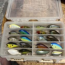 Lot Of 18 Squarebill Crankbaits Xcite Strike King Ark Unbranded No Combined Ship - Thumbnail 22