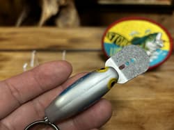 Vintage Storm Pre Rapala Rattle Tot Ford Motors Advertisement Bass Fishing Lure - Thumbnail 5
