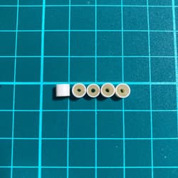 Surprisinglysold Rubber Skirt 5 Pieces White B Maid'S Own Binding Spinnerbait Bu - Thumbnail 1