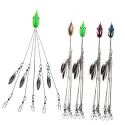 4Pack Premium18g 5 Arm Alabama Rig Head Umbrella Fishing Group Lures Bass  - Thumbnail 1