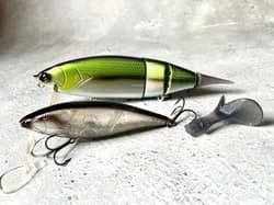 weeble YATTABAIT & YATTABAIT Tech SET 1.65oz Swimbait Japan Fishing Lure USED - Thumbnail 1