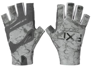 FXR Tournament UPF Glove Grey Ripple