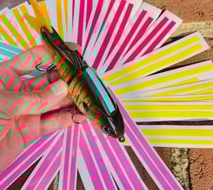 FOM Lures "Glide Tracker Vinyl Strips"