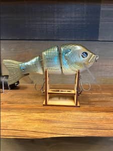 Wad3 Hoggs Slow Float (Blue/Gold Shad)