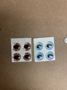 Toxic Baits "Replacement eyes"